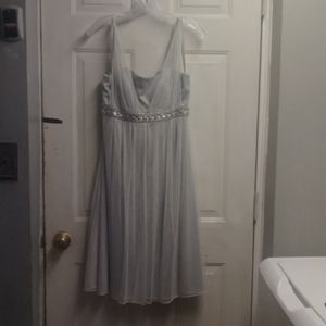 Silver dress